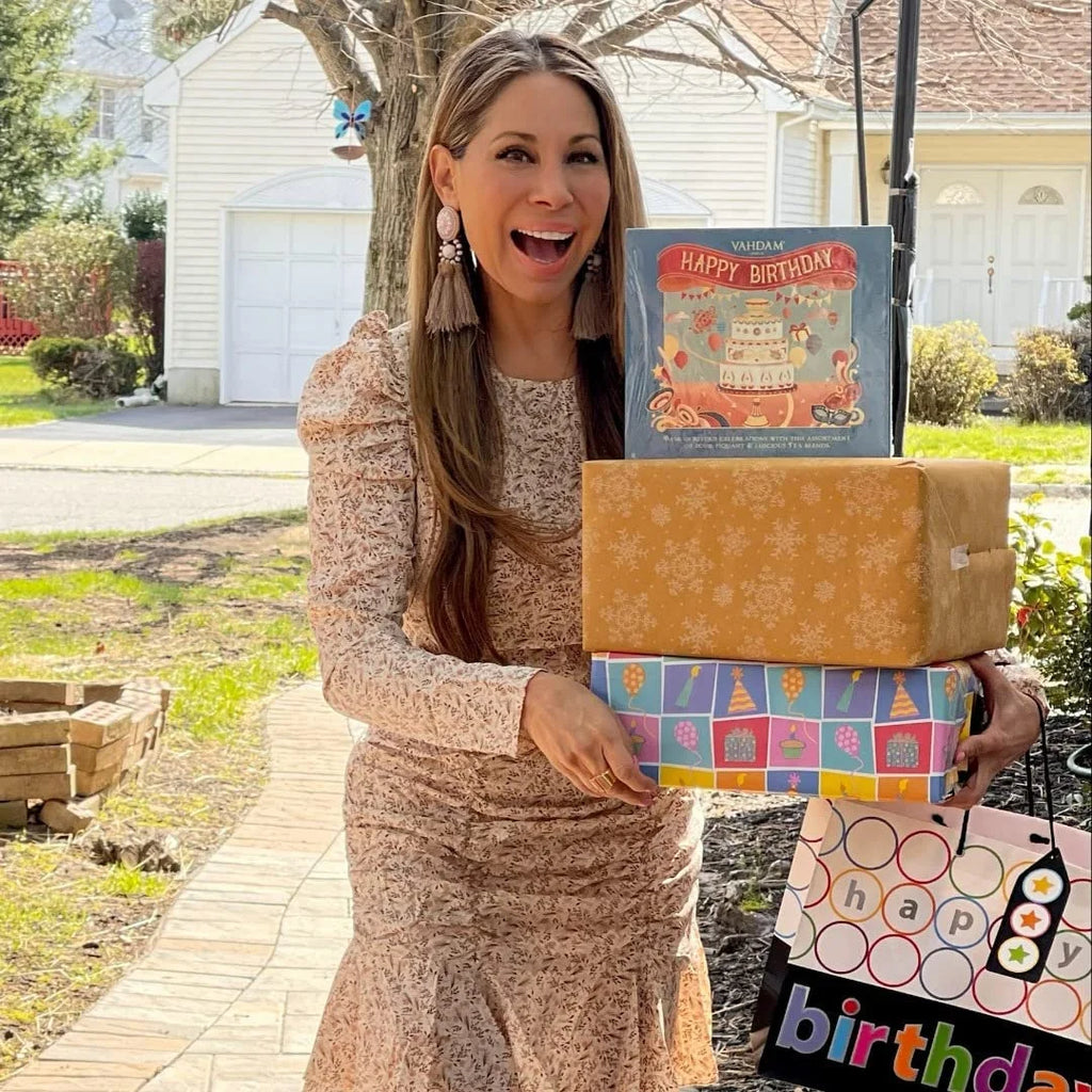 Birthday Gift Set, 4 Flavors, Premium Tea A580