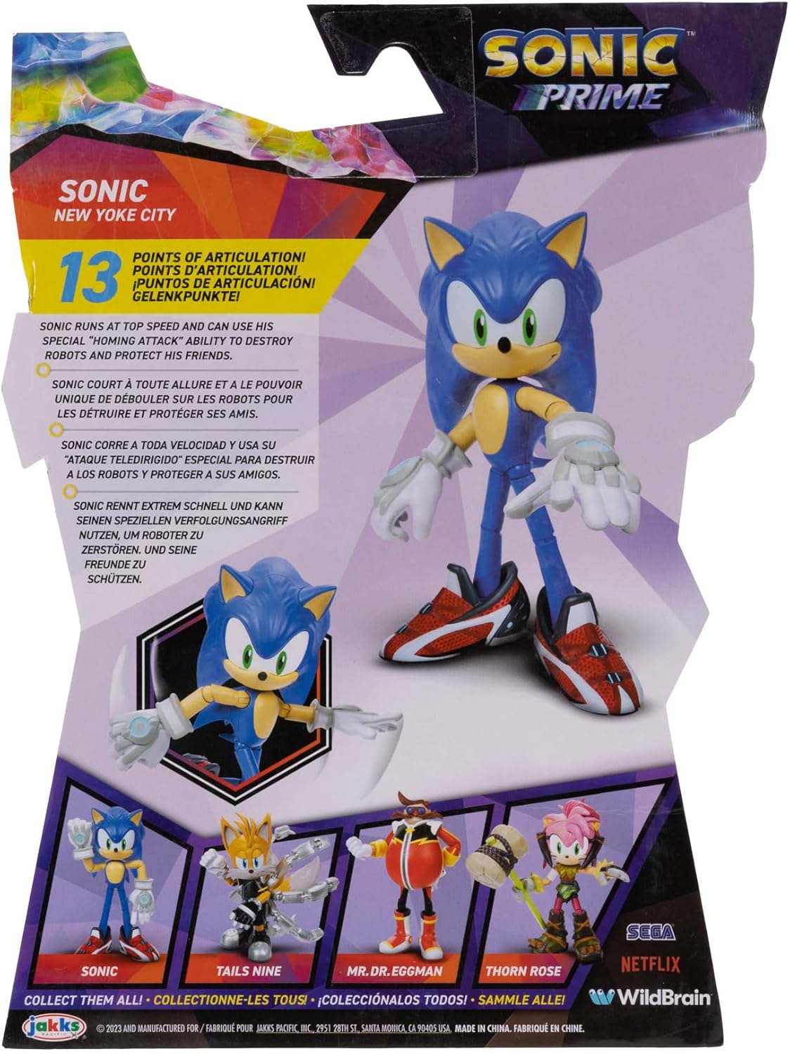 5" Sonic Action Figure E795