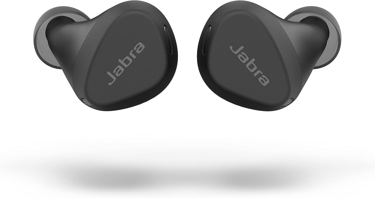 Jabra Elite 7 Active in-Ear Bluetooth Earbuds - True Wireless Sports Ear Buds with Jabra ShakeGrip for The Ultimate Active fit and Adjustable Active Noise Cancellation - Black