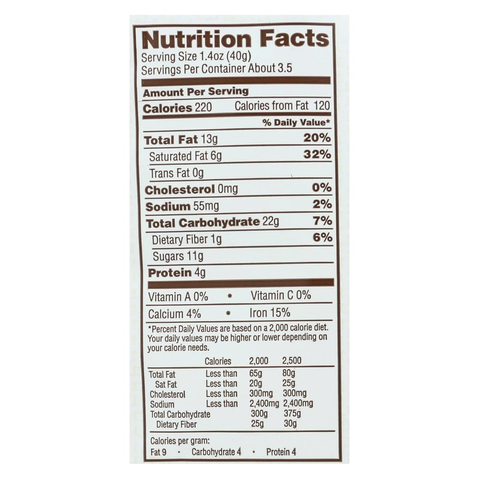 Dark Chocolate Almond Snack Bars with Sea Salt P1664