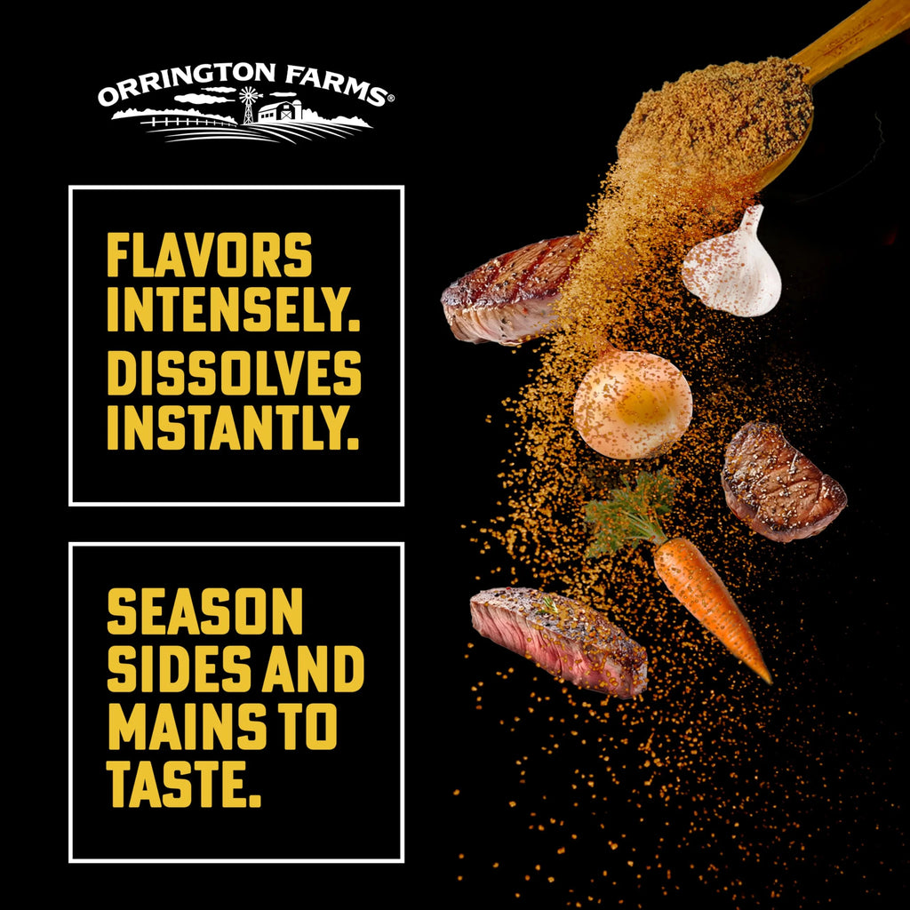 Beef Flavored Broth Base & Seasoning, 12 oz (Pack of 6) J8594