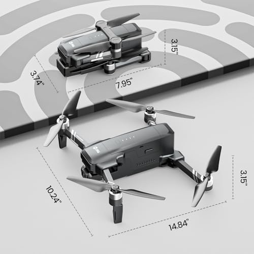 4K Camera GPS Drone with 3-Axis Gimbal for Adults D7908