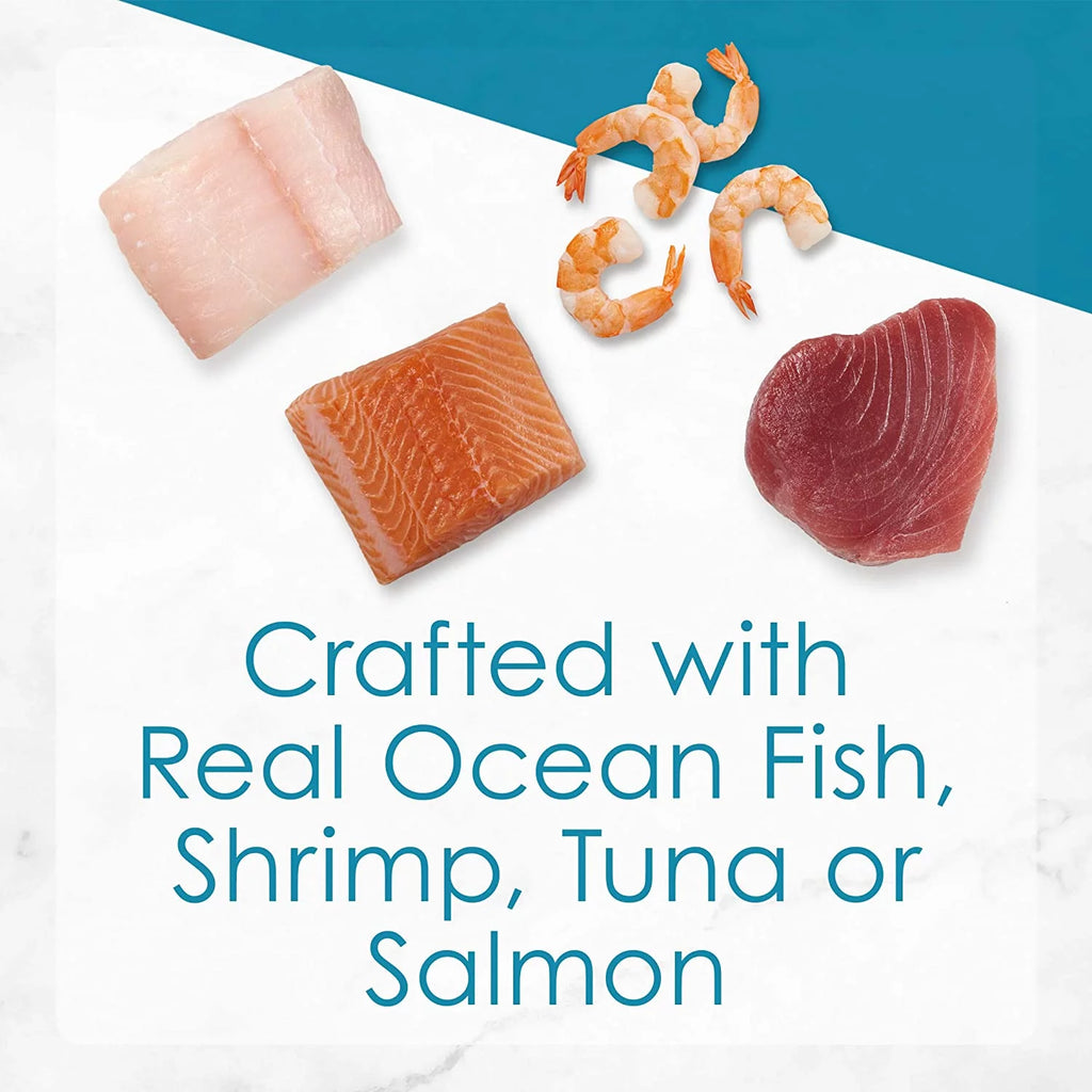 Grilled Seafood Wet Cat Food Variety Pack, 3 oz Cans Z566547