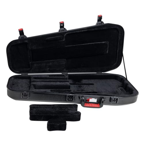 Molded Flight Case for Strat/Tele Style Electric Guitars with TSA Locking Latch U665