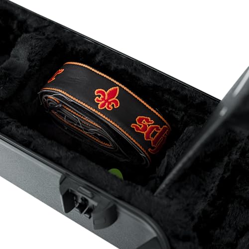 Molded Flight Case for Strat/Tele Style Electric Guitars with TSA Locking Latch U665
