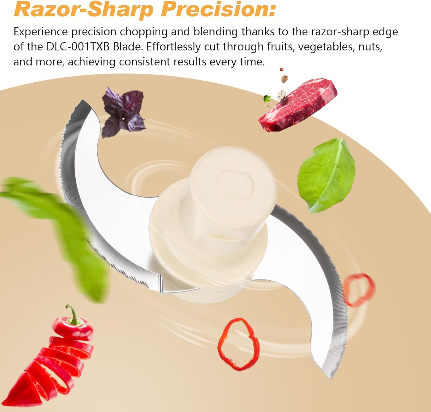 Stainless Steel Chopping Blade for 14 Cup Food Processor X3111