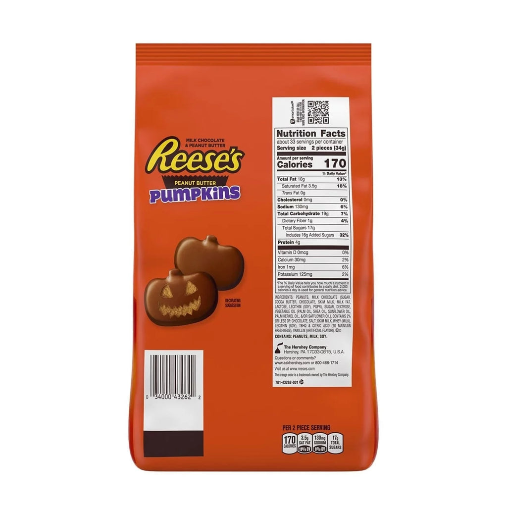 Milk Chocolate Peanut Butter Pumpkins Candy, 39.8 Ounce A7899