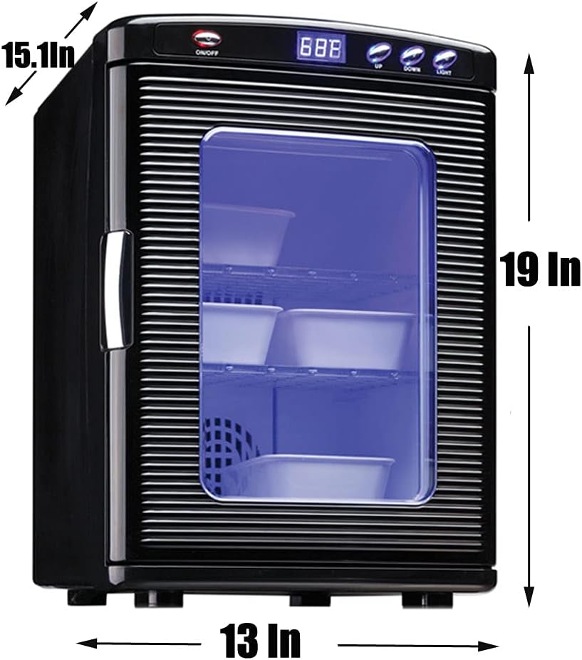 Reptile Egg Incubator with Cooling and Heating, 110V and 12V Q116