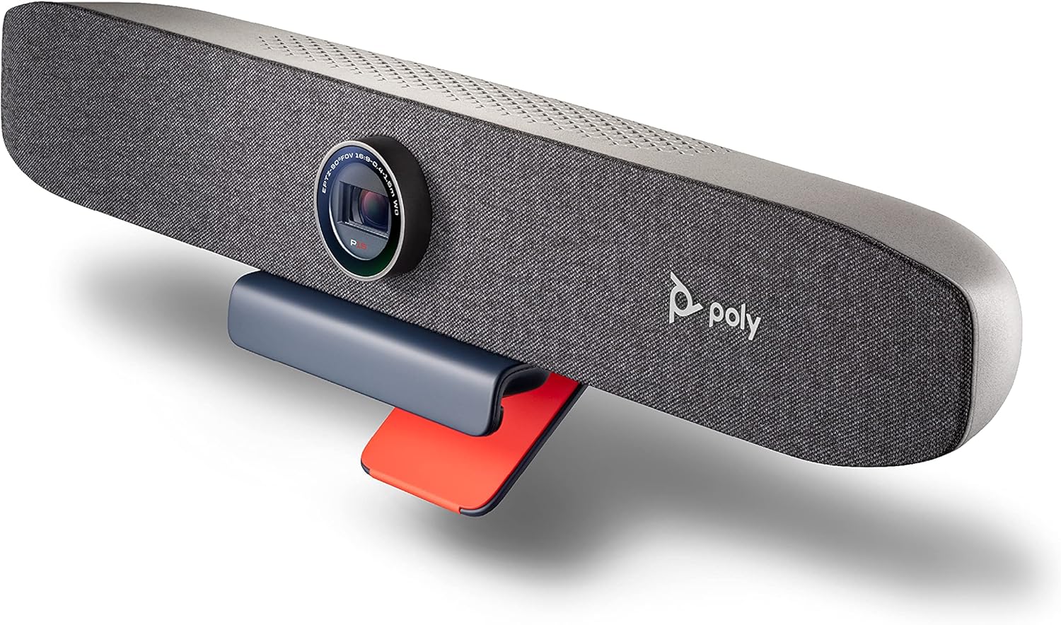 Poly Studio P15 Personal Video Bar (Plantronics + Polycom) - Complete Audio + Premium 4K Webcam Solution - Camera, Mics & Speaker - Home Office/Focus Room -Works w/Zoom (Certified) & Teams (Certified)