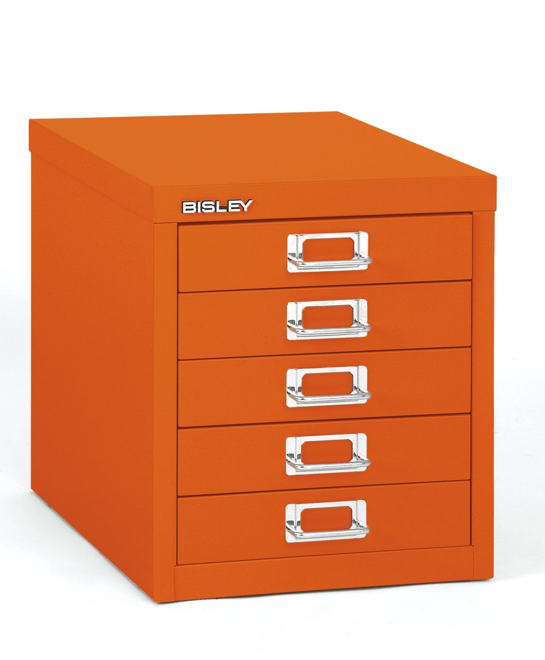 Bisley 5 Drawer Steel Desktop Multidrawer Storage Cabinet