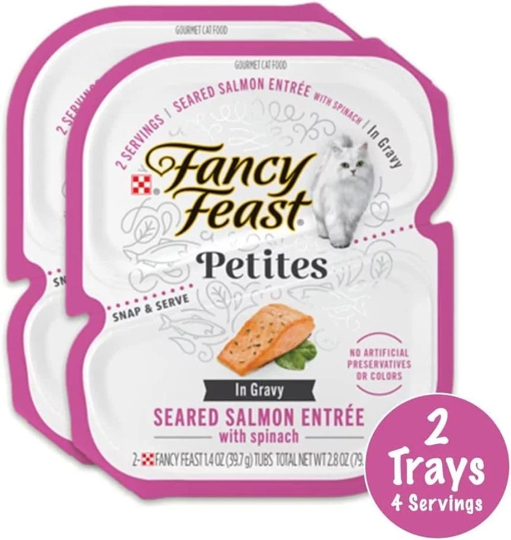 Wet Cat Food Chicken Turkey Beef Salmon Whitefish Variety Pack 20 Servings N584
