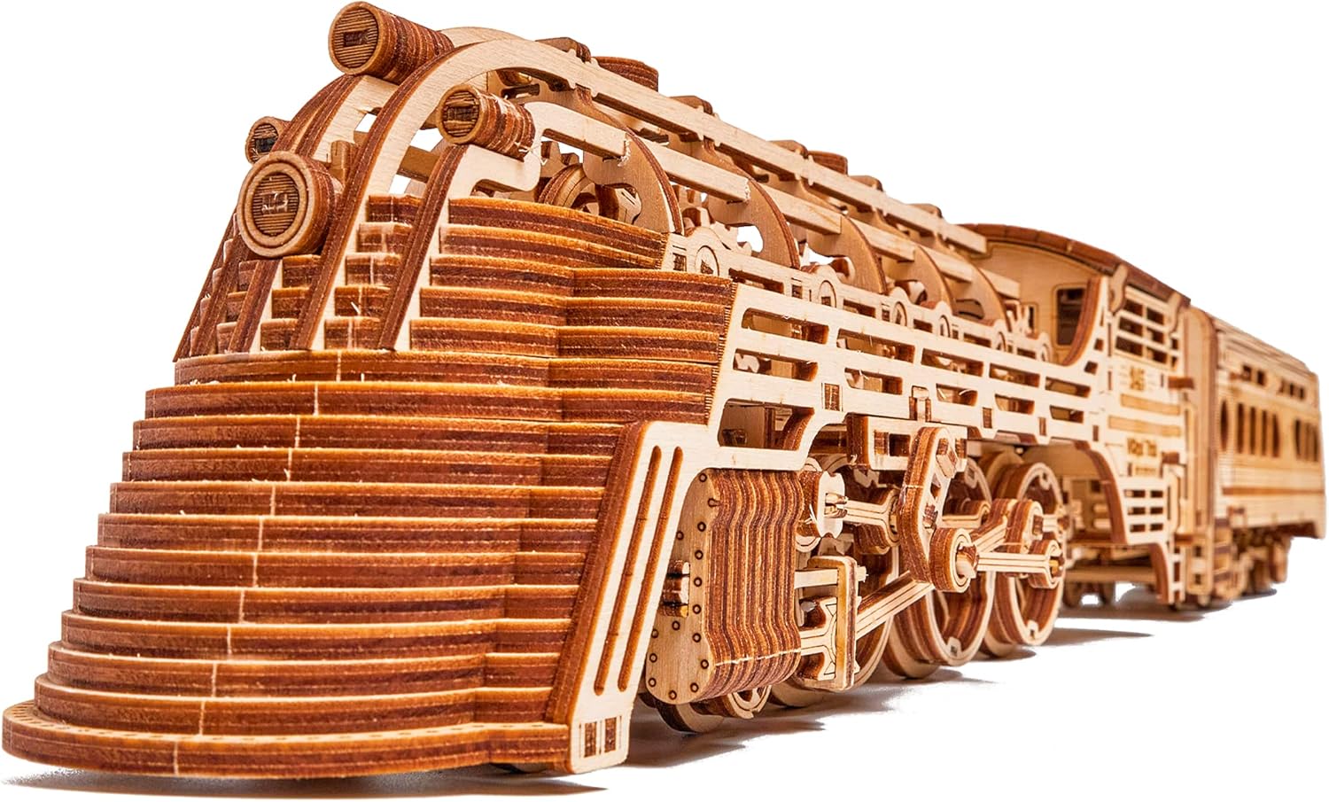 3D Wooden Puzzle Train Model Kit for Adults and Kids V355