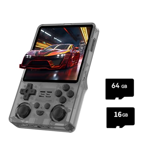 Handheld Game Console with 10000 Games, 4-Inch IPS Screen, 16+64G, 5000mAh Battery J1220