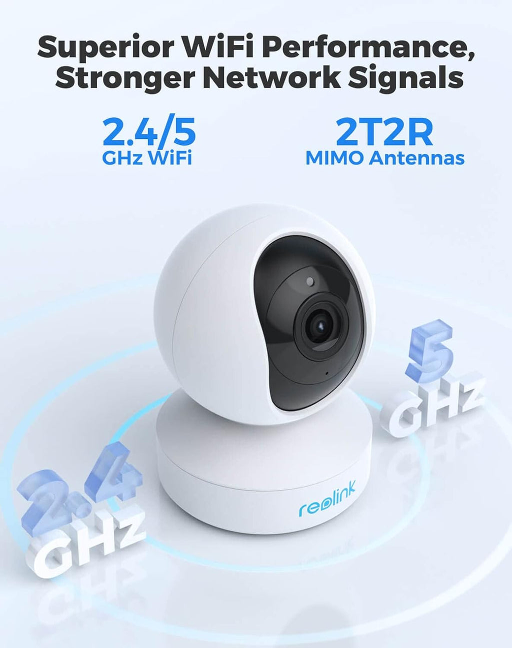Indoor Security Camera, 5MP WiFi Pan Tilt Zoom with Motion Alerts X698