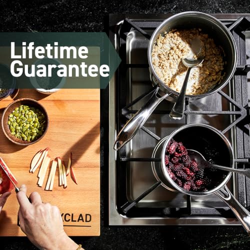 Nonstick 1-Quart Saucepan with Glass Lid, Dishwasher Safe Y7982