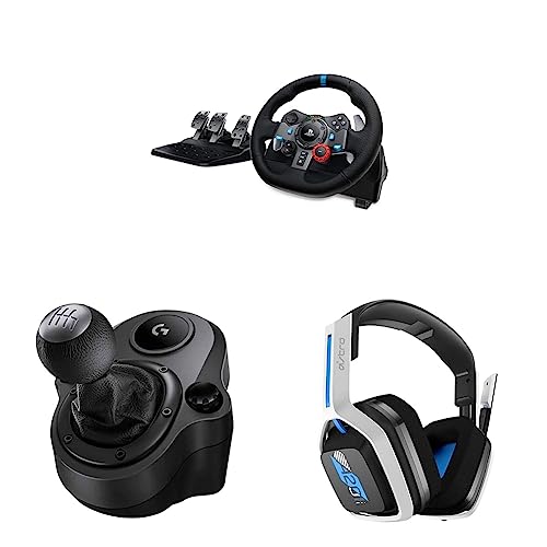 Racing Wheel and Pedals with Force Feedback and Shifter for Xbox, PC, Mac E1773
