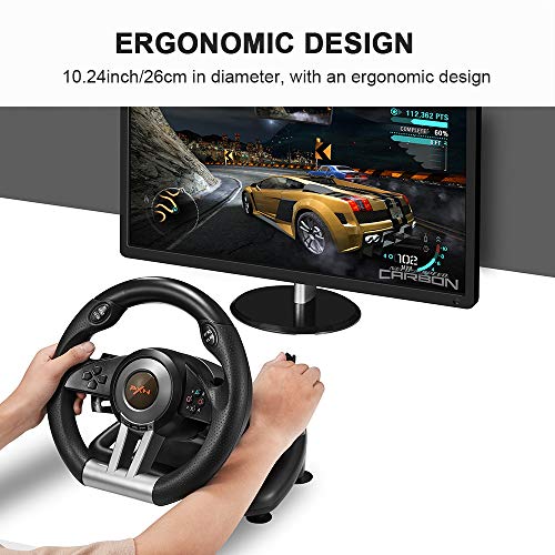 PC Racing Wheel with Pedals for PS3, PS4, Xbox One, Xbox Series X/S, Switch W864
