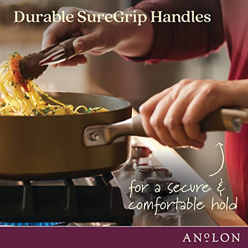 Hard-Anodized Nonstick Cookware Set with Dutch Oven and Pan G892182