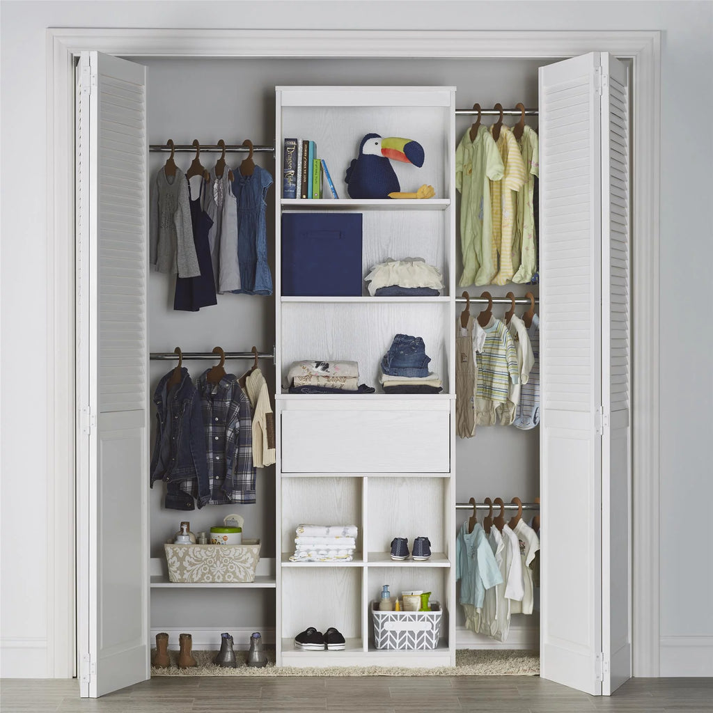 Grow with Me Closet, White A70316