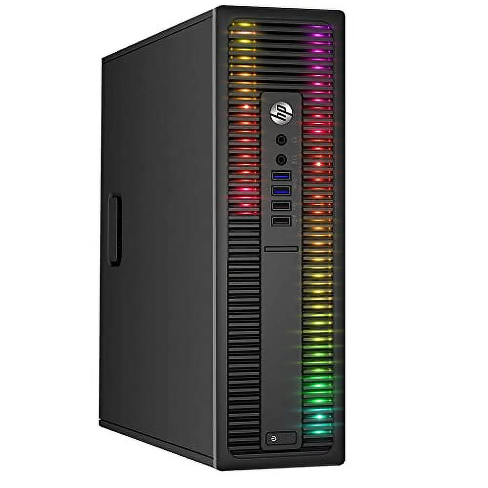 Custom Built RGB PC with 24 Inch Monitor, Intel Core i5, 16GB RAM, 512GB SSD, Windows 10 Pro J2674