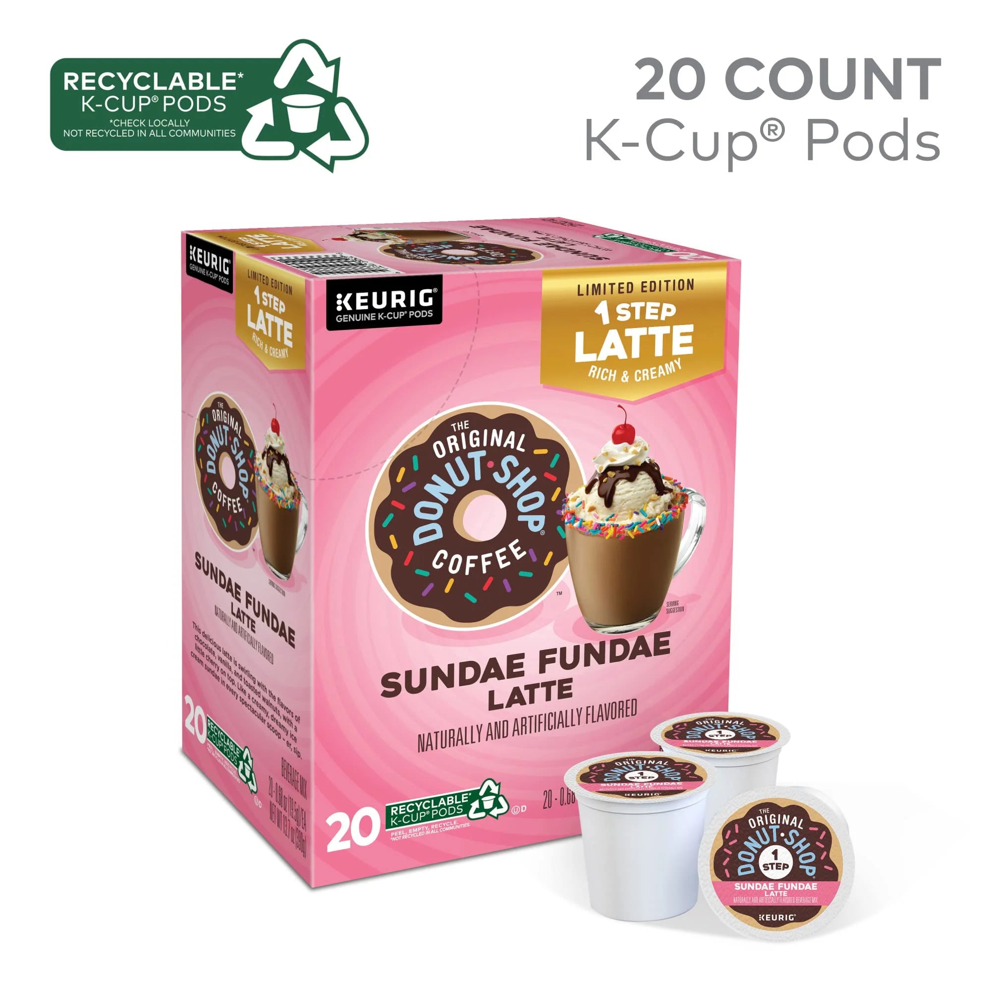One Step Latte K-Cup Pods, 20 Count B422