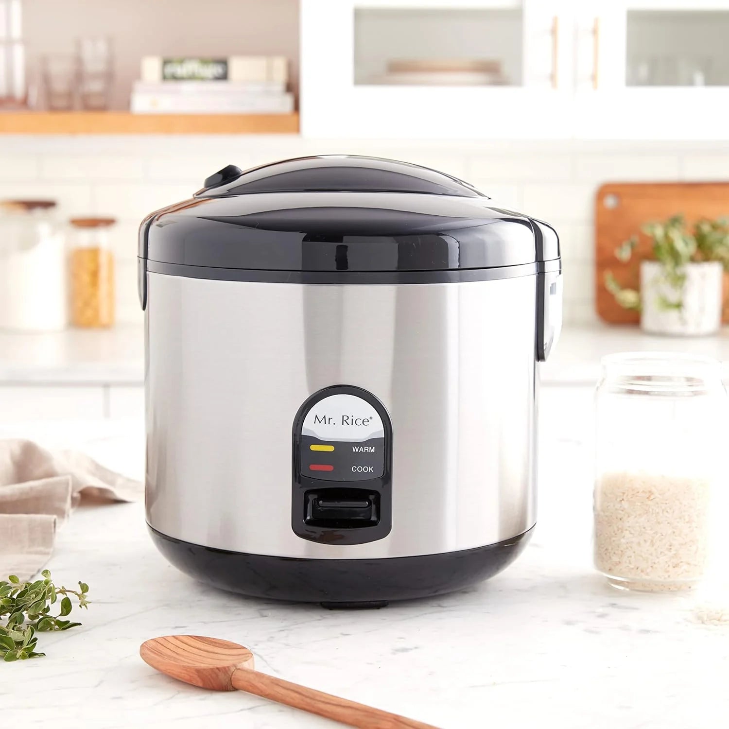10-Cup Rice Cooker with Stainless Steel Body X430071