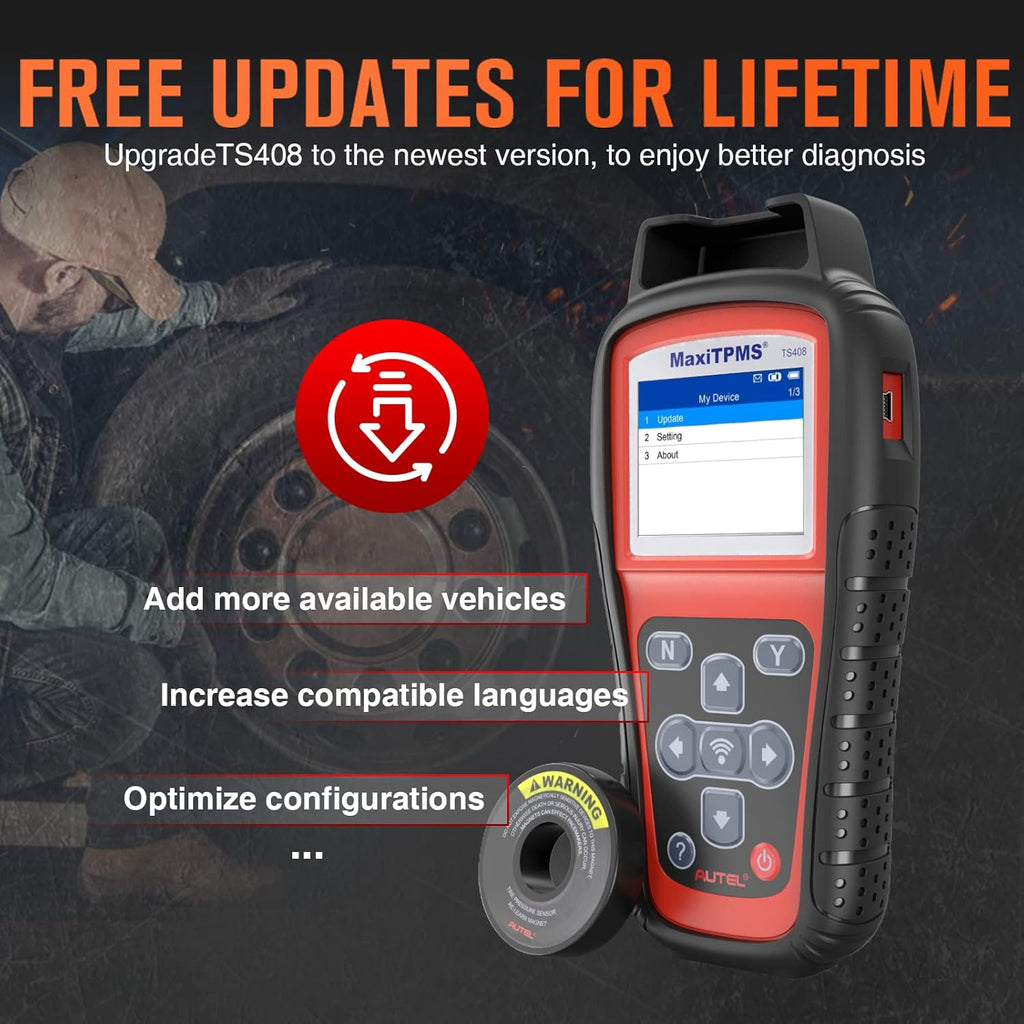 TPMS Relearn Tool for Tire Pressure Monitoring System W54726
