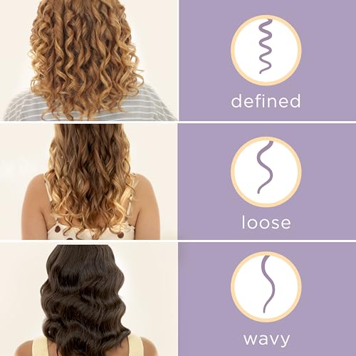 Cordless Automatic Curling Iron for Short to Medium Hair T62249