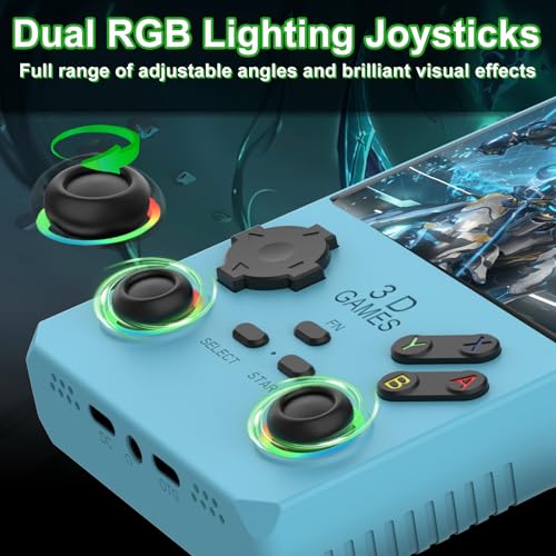 Handheld Game Console 4.0 Inch IPS Screen Retro Portable Arcade Y95927