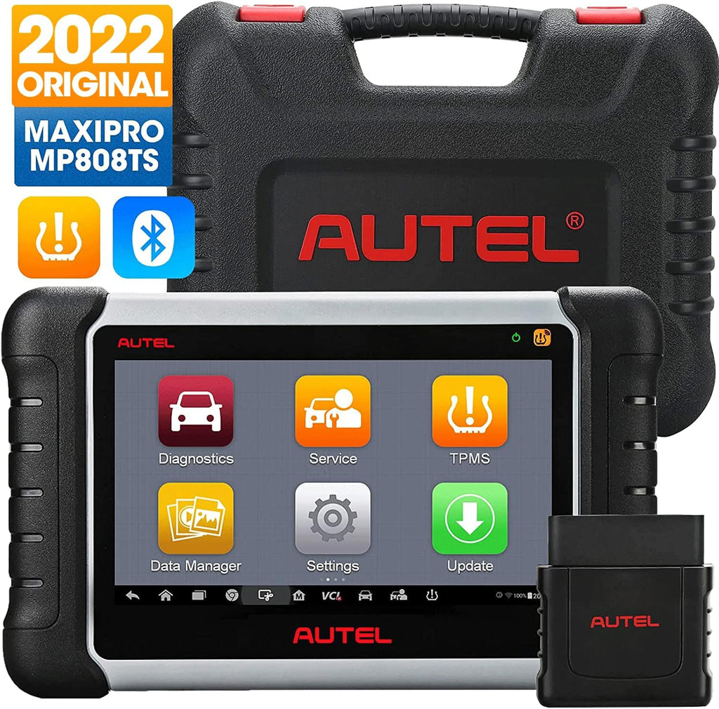 Autel MaxiPRO MP808TS, Autel Scanner with Full TPMS Service Function Updated of MP808/DS808/MP808K Diagnostic Tool , 30+ Special Functions Bi-directional Control and Wireless BT