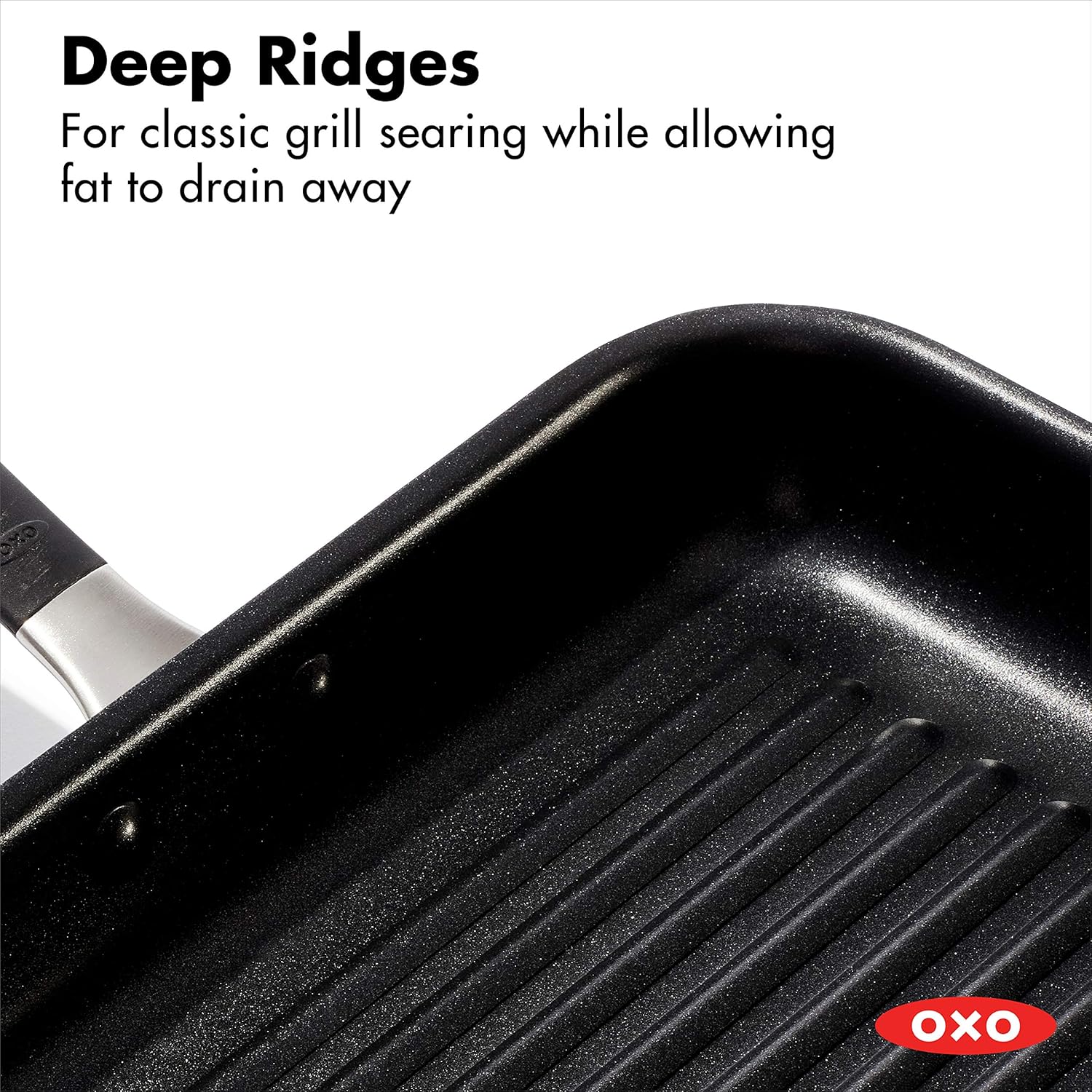 11" Square Grill Pan with Nonstick Coating O869939