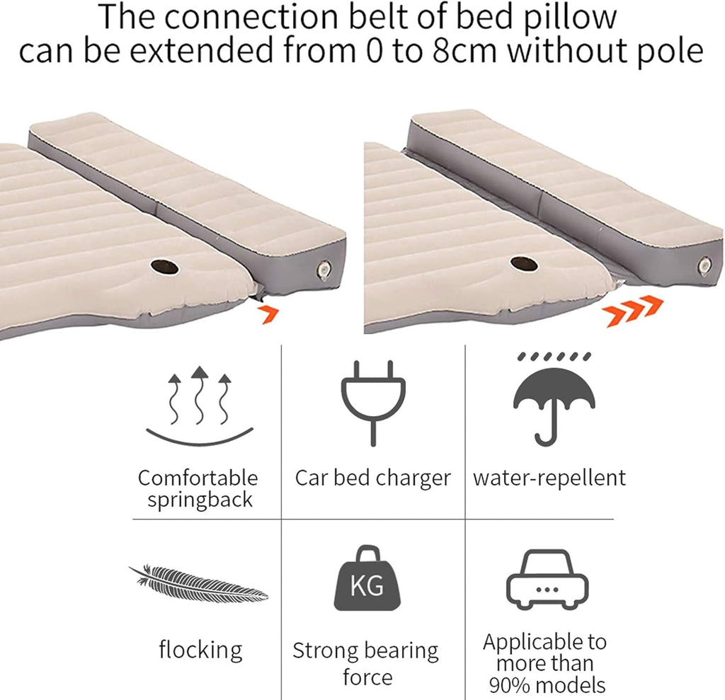 Inflatable Air Mattress Bed for Car Camping V72041