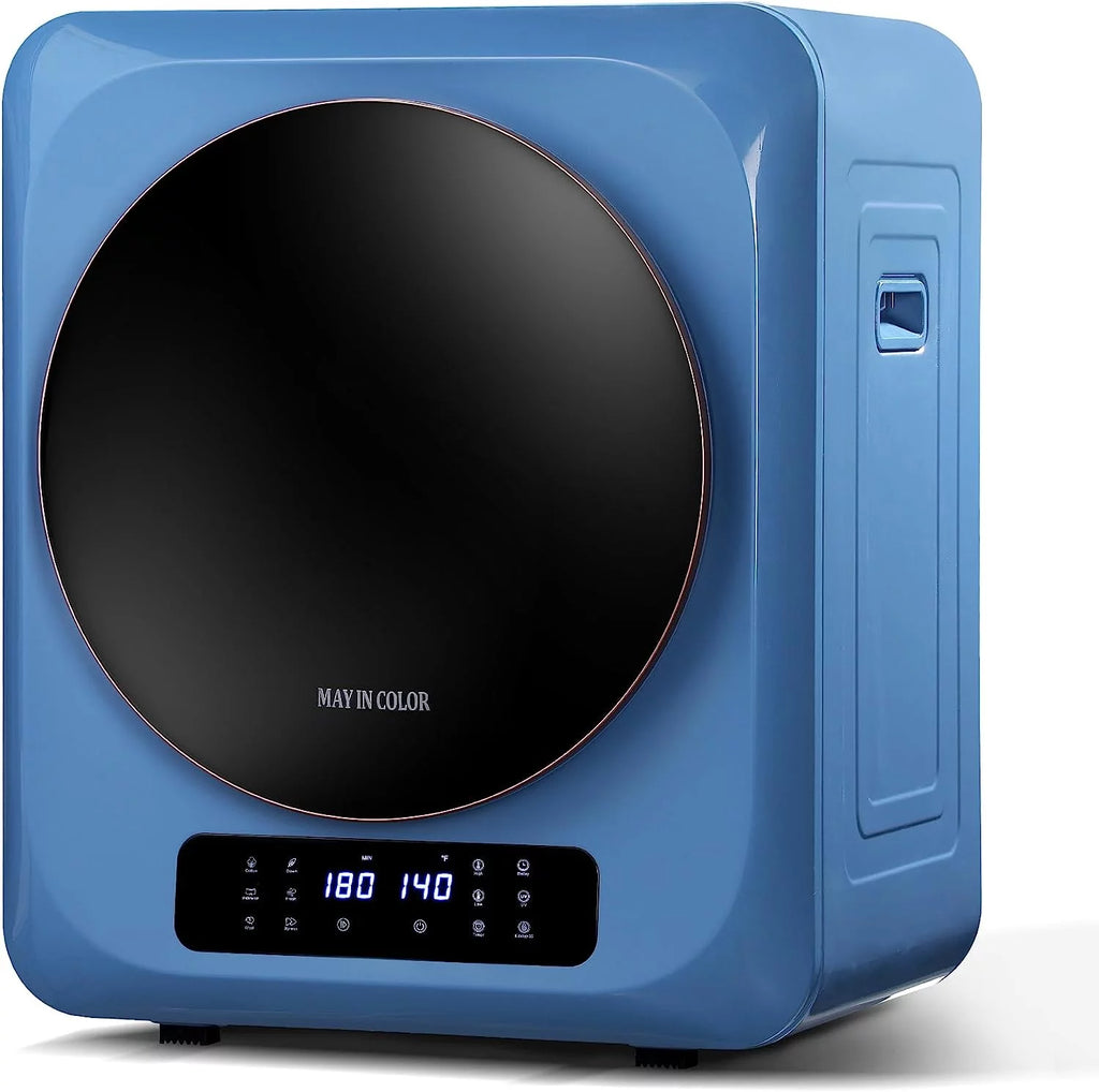 Compact Electric Dryer for Clothes, Portable with Stainless Steel Drum B8111