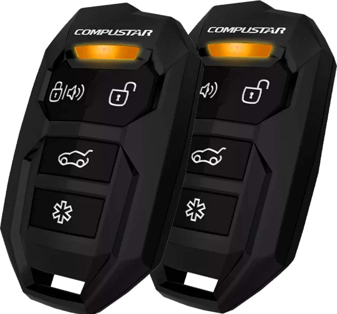 4 Button 1 Way Remote Start System 1500' Range E877