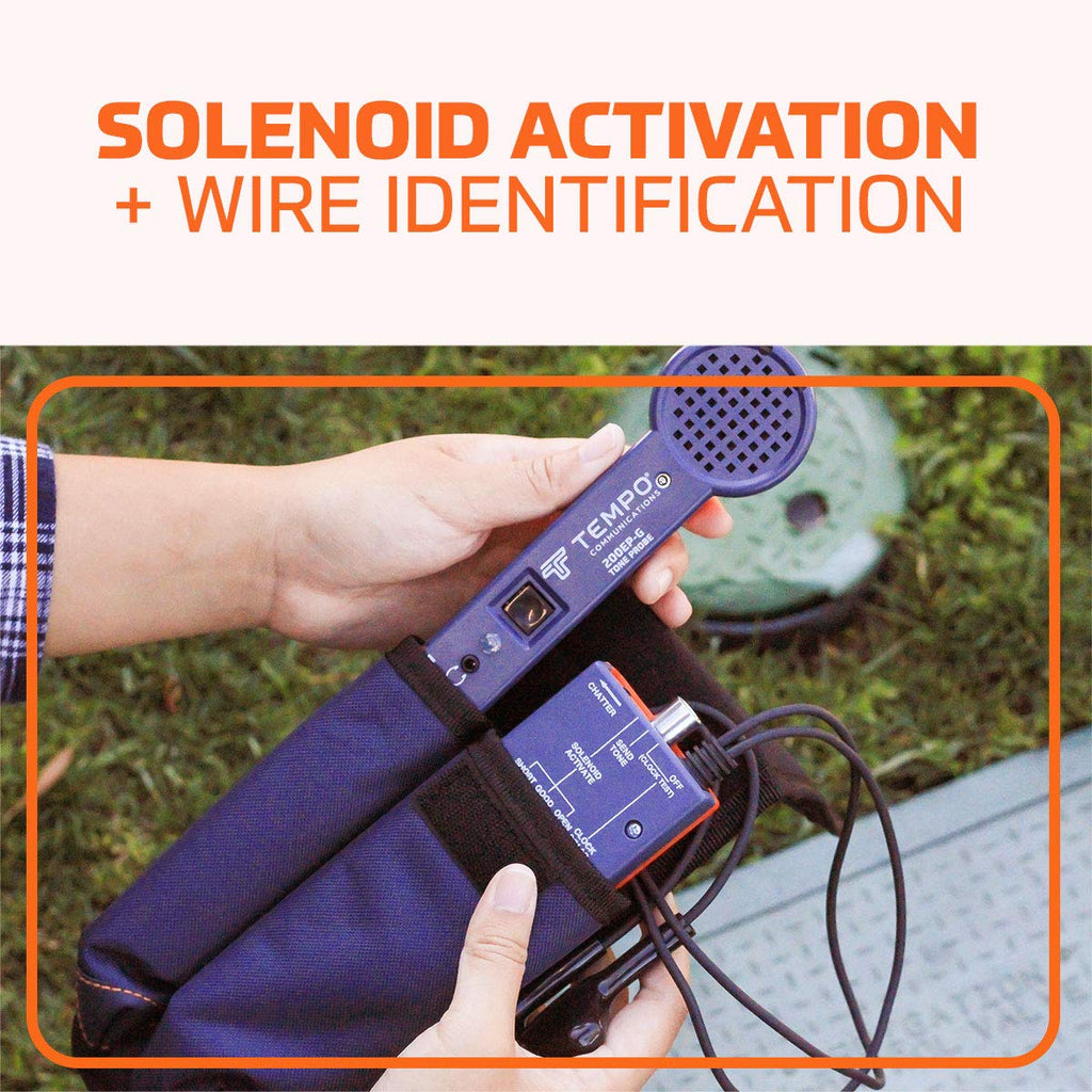 Irrigation Tester Kit for Sprinkler Valves, Wire Identification, Solenoid Activation T8971