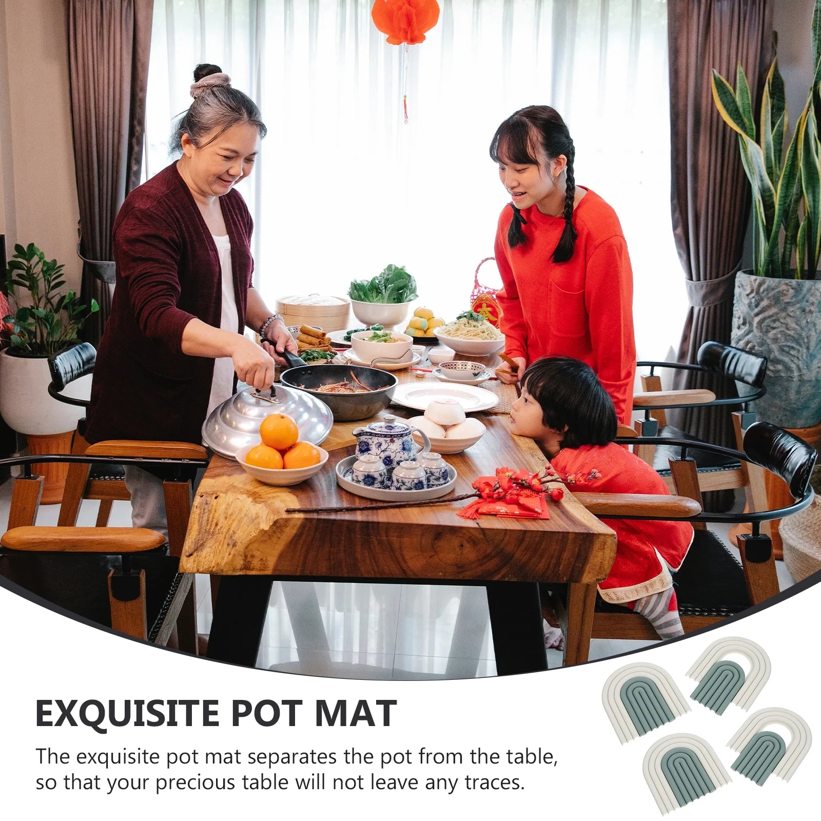 Conditioner Devices Table Mat Anti-slip Kitchen Pot Pads C37347