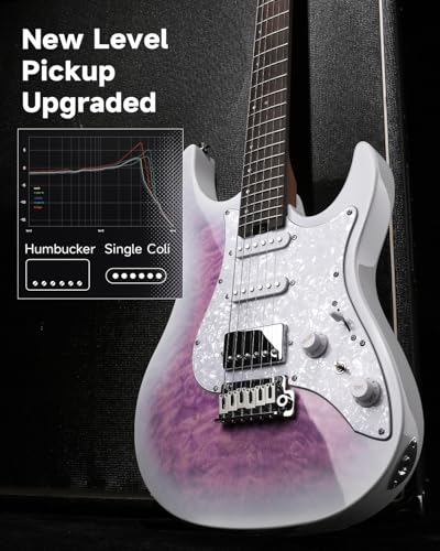 Electric Guitar with Poplar Body, Laurel Fretboard, Tremolo Bridge V5893