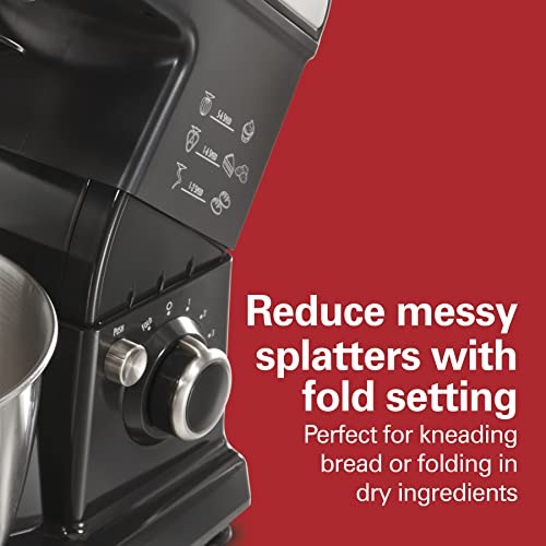 6 Speed Electric Stand Mixer with Stainless Steel Bowl J24446