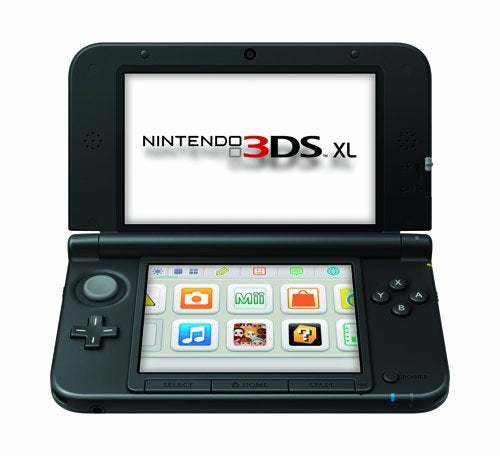 Handheld Console with Super Mario 3D Land, Black W35274