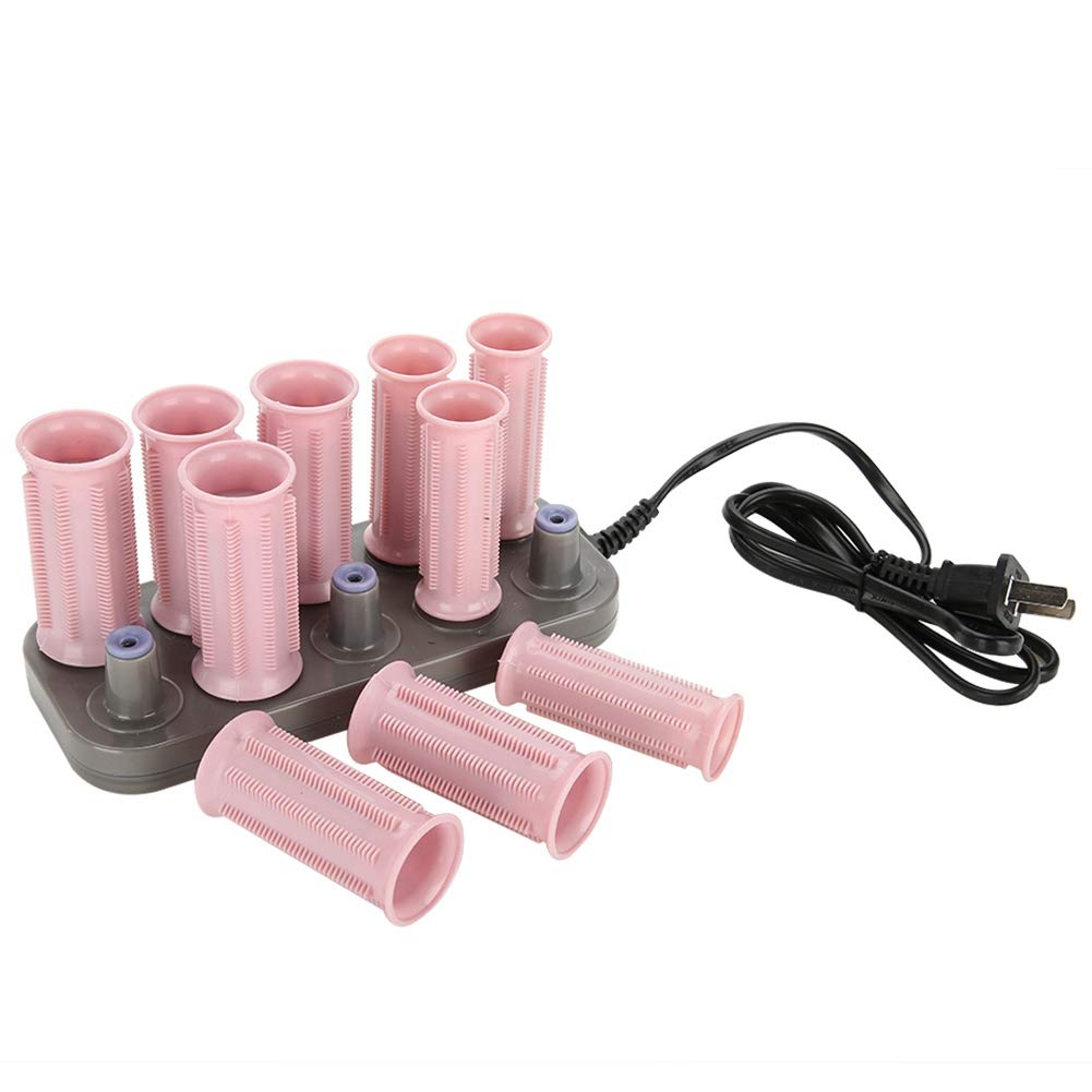 Compact Electric Hot Rollers for Hair Styling, 10pcs P8029