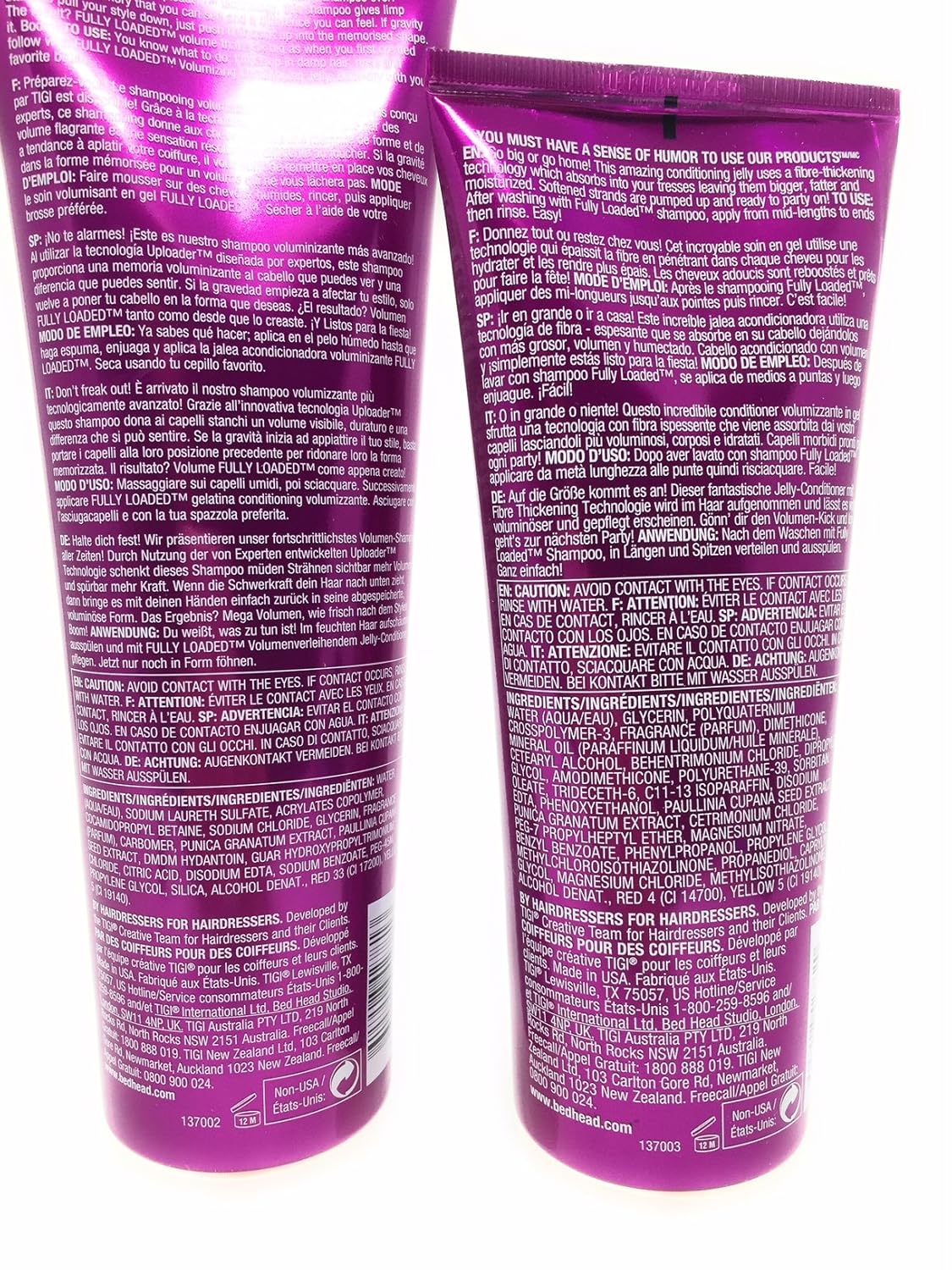 Volume Shampoo and Conditioner Set I3937