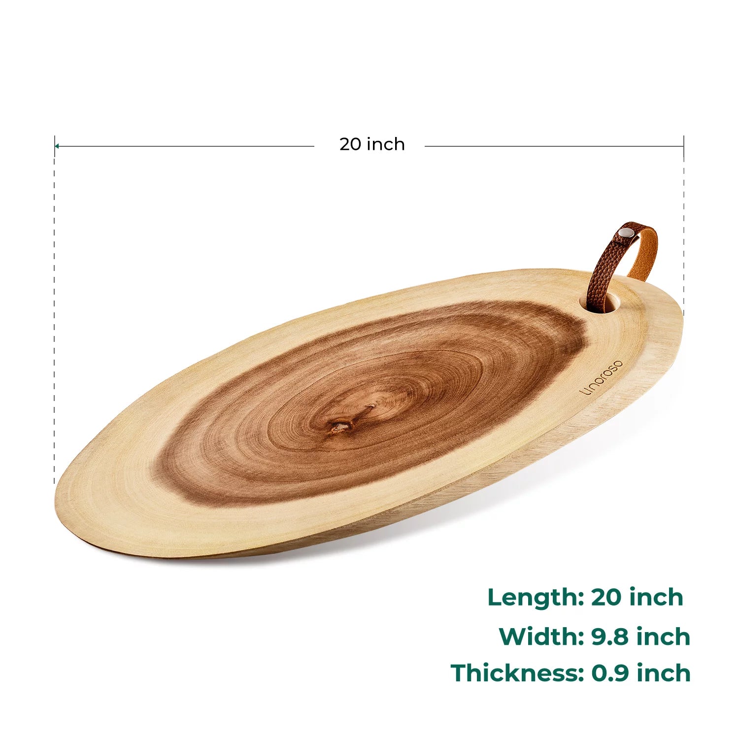 Acacia Wood Charcuterie Board for Serving Meats, Cheese & Bread N687160