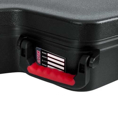 Molded Flight Case for Strat/Tele Style Electric Guitars with TSA Locking Latch U665