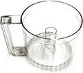 Replacement DLC-2AWB-1 Mini Prep Food Processor Work Bowl for Cuisinart DLC-2A DLC-2AR DLC-2ABC DLC-2AMR Mini-Prep Plus Processor for DLC-2APK Mini-Prep Plus Food
