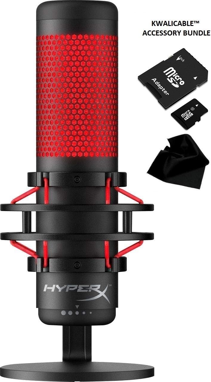 USB Multi-Pattern Condenser Microphone with Pop Filter and Shock Mount N17121