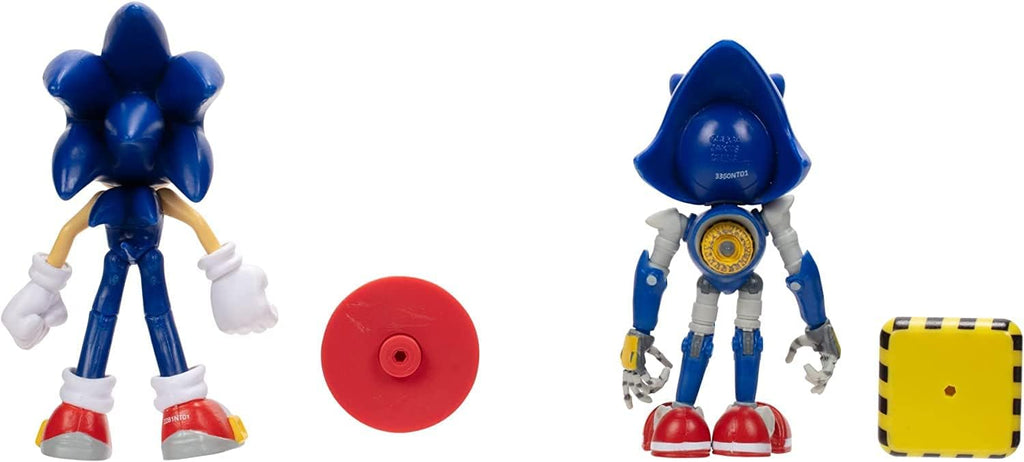 Sonic 4" Action Figure 2 Pack - Modern Sonic & Metal Sonic I910
