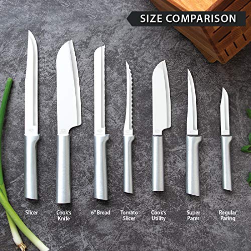 Paring Knife with Stainless Steel Blade and Aluminum Handle, 8-3/8 Inches M279