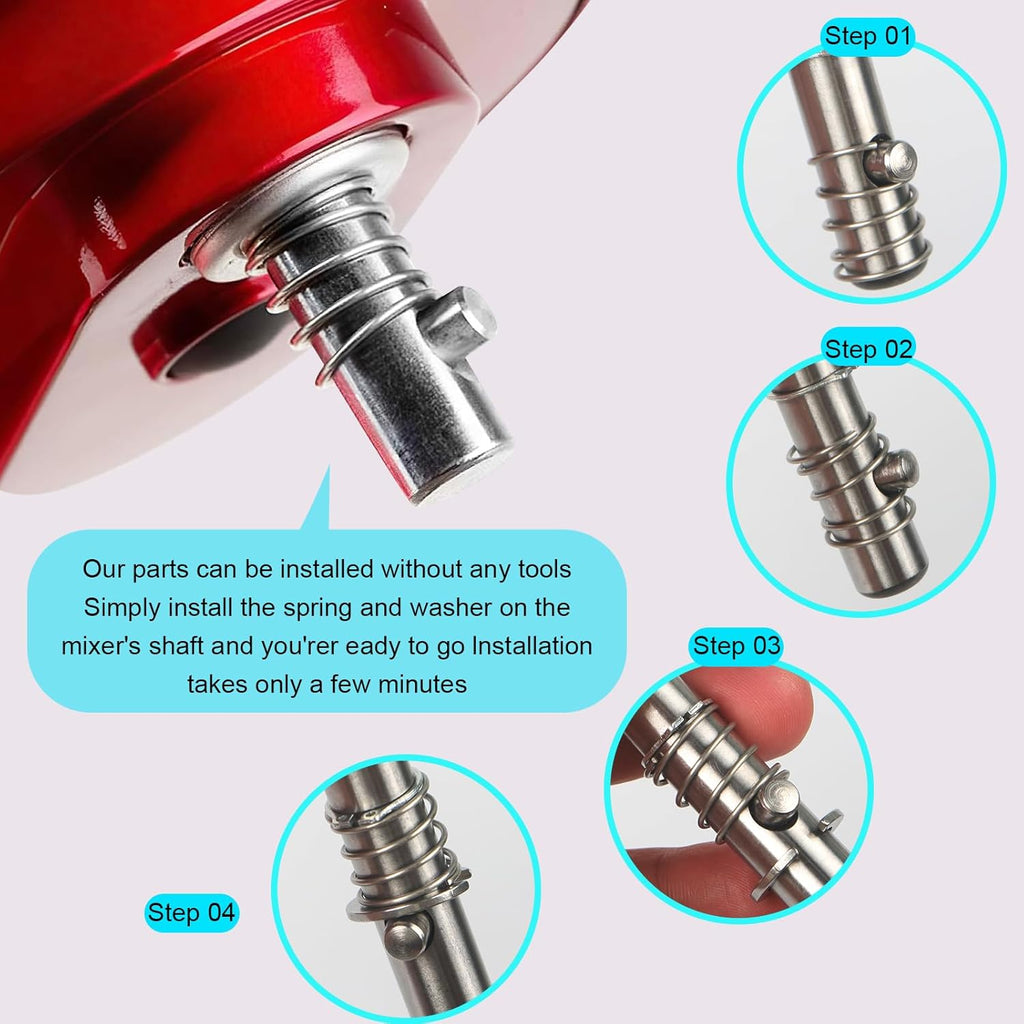 Spring and Washer for Tilt Head Mixers P91478