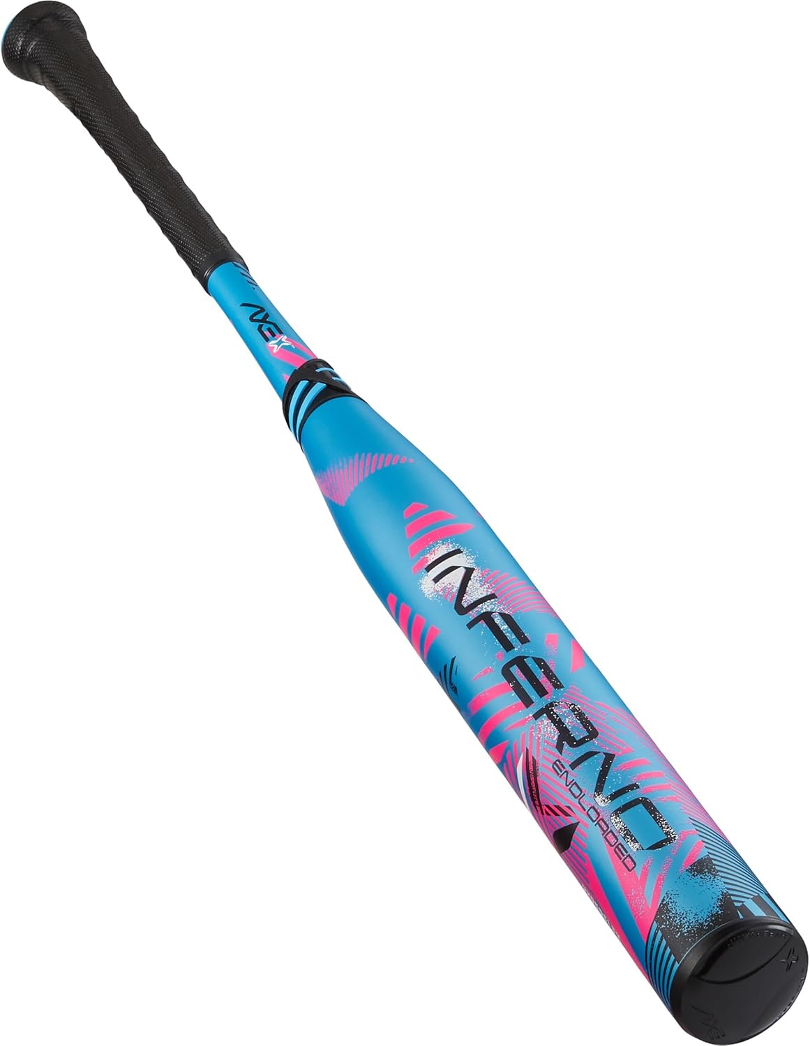 Axe | Inferno | 2-Piece Composite | USSSA Slowpitch Bat | Balanced/End Loaded/Max Loaded | 13"/12" Barrel (13" End Loaded, 27 oz)