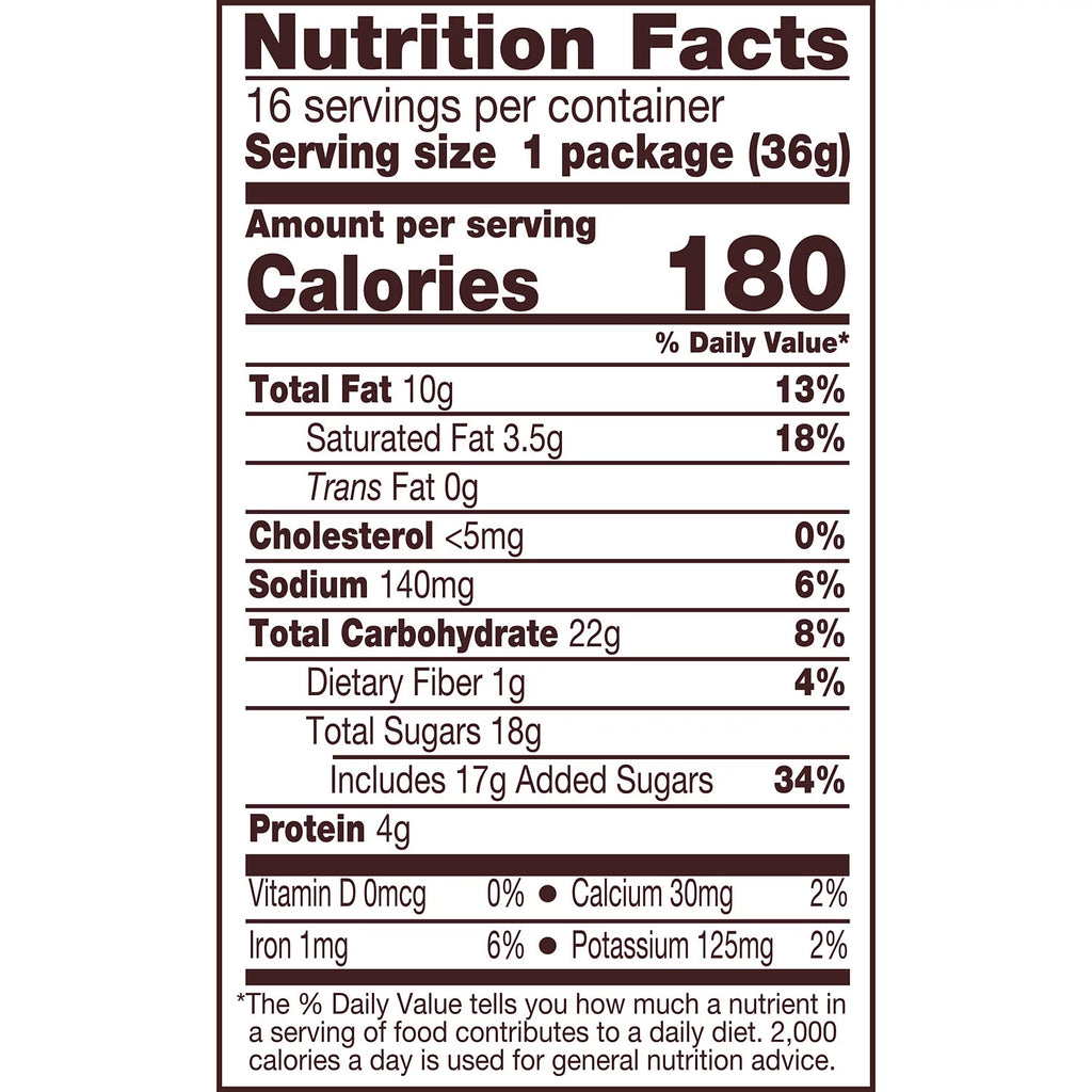 Milk Chocolate Peanut Butter Cups with Pretzels, 1.3 oz, 16 Count D555